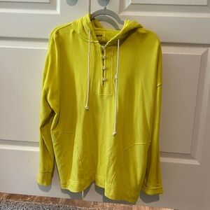 Aerie neon pullover hoodie sz xs
